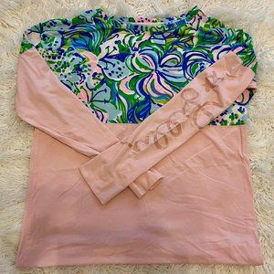 🌸LILLY PULITZER FINN TOP-LIGHT PINK XS🌸